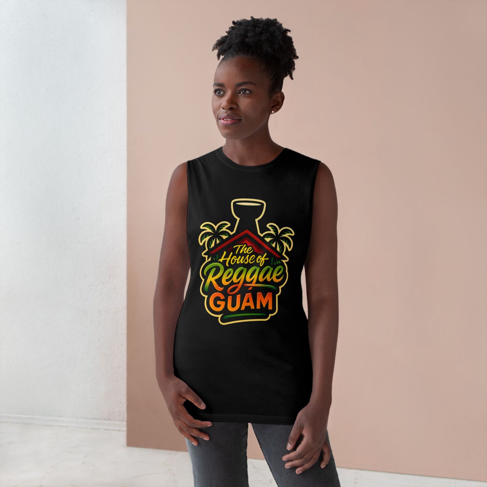 The House Of Reggae Guam Tank Top - Image 8