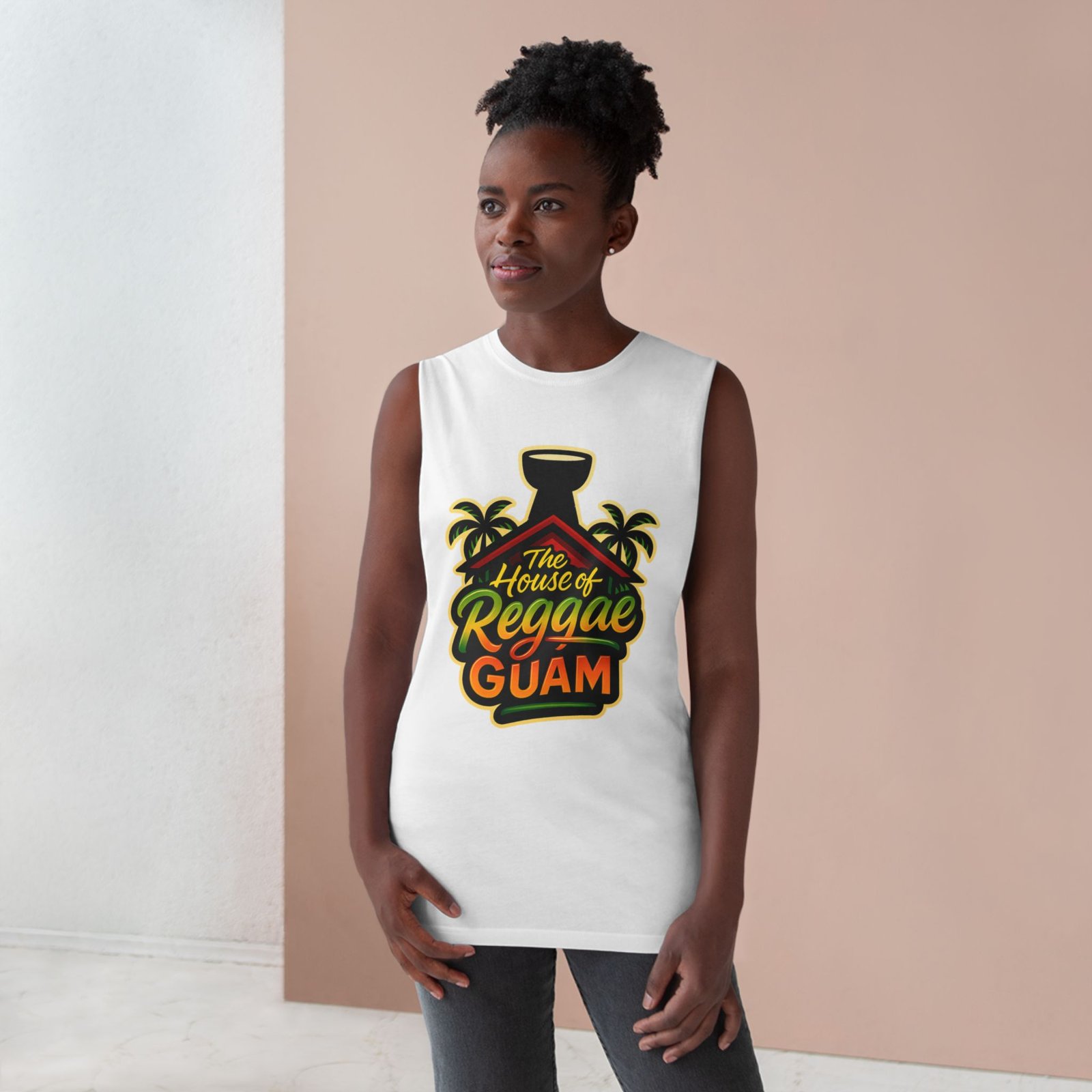 The House Of Reggae Guam Tank Top - Image 4